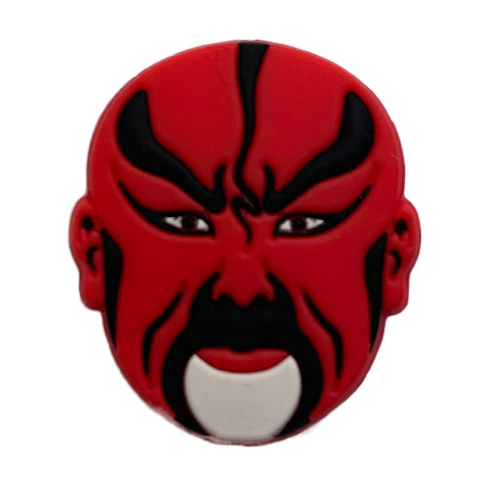 A red face